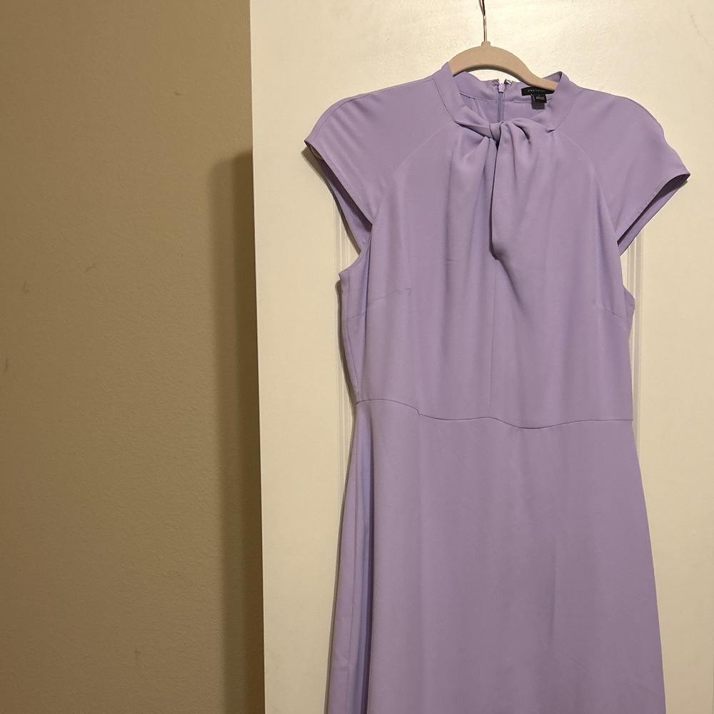 Ann Taylor lilac purple dress size 6